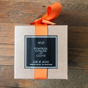 Pumpkin, Ginger, and Clove Ella B. Candle $18